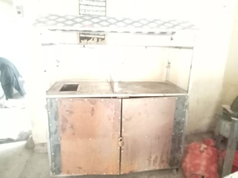 Burger Shawarma and Fries Counter for sale 3