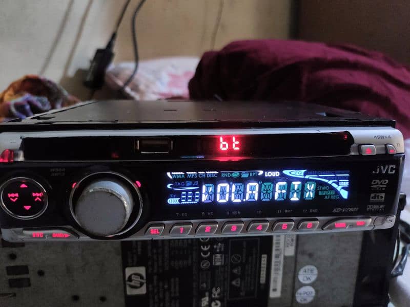 JVC KD-VZ801 made in Indonesia BT install car deck car tape car stereo 9