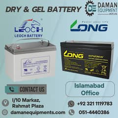 Dry Battery Leoch - 100ah