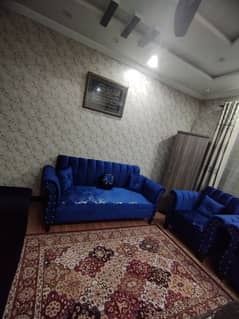 5 seater sofa blue colour