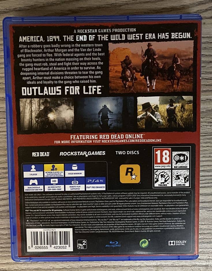 RDR RED DEAD REDEMPTION 2 ONLINE EDITION UNLOCKED 3