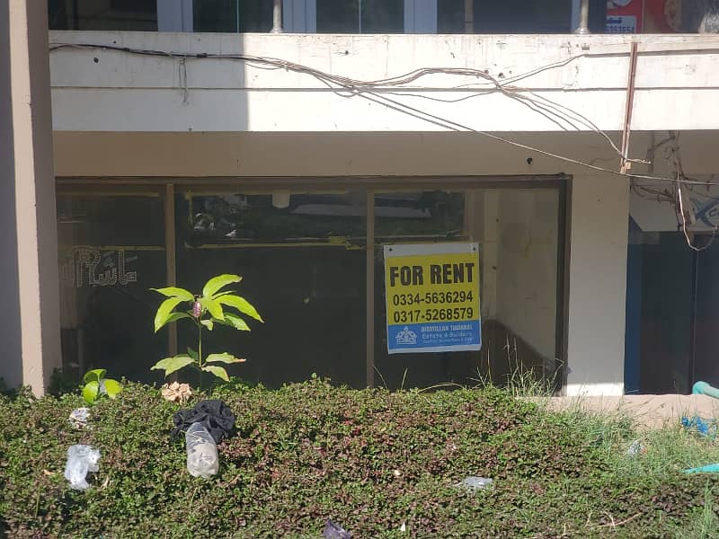 427sq-ft Lower Ground shop available for rent in spring north phase 7 2