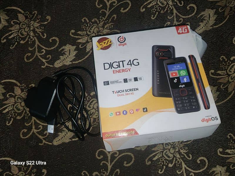 Jazz Digit 4G Energy 8GB/1GB | New condition with box charger 5