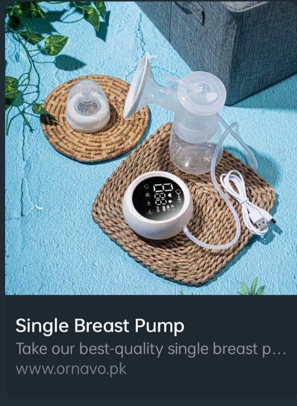 ornavo breast pump 0