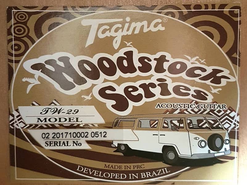 Tagima Woodstock Series TW 29 Semi Acoustic Guitar 10