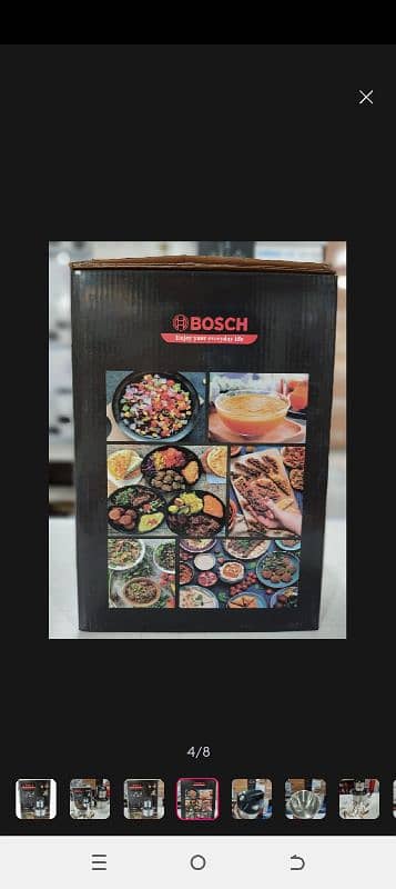 BOSCH chopar machine box pack 5