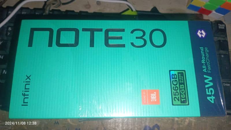 Infinix Note 30 16GB Ram  256 GB storage 13