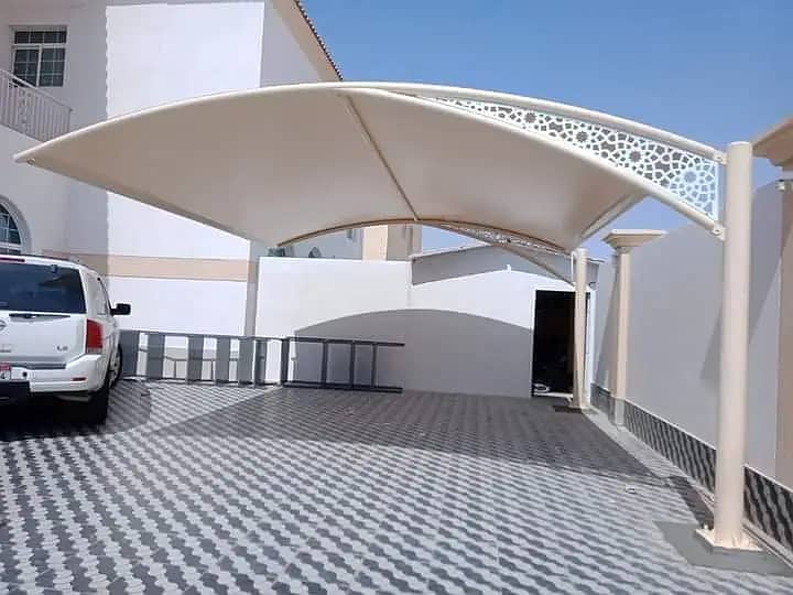 Tensile fabric structure | car parking sheds | Canopy sheds 4