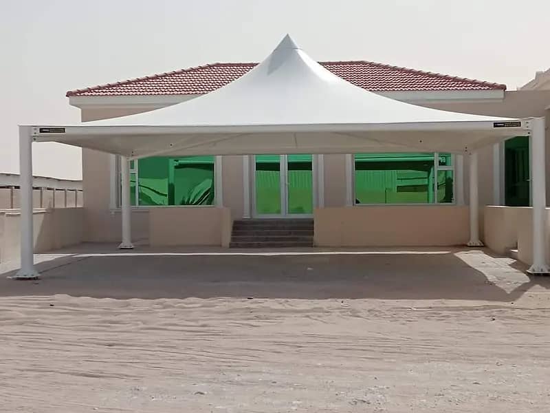 Tensile fabric structure | car parking sheds | Canopy sheds 15