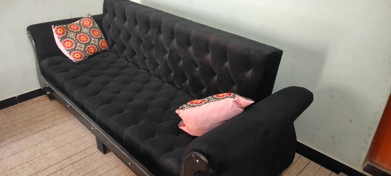 Black sofa bed 4