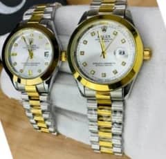 Branded Couple Watches  [different colours]