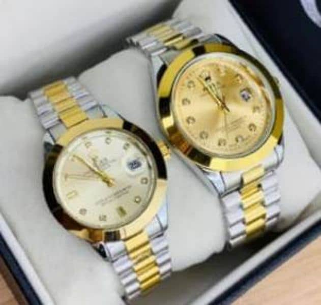 Branded Couple Watches  [different colours] 1