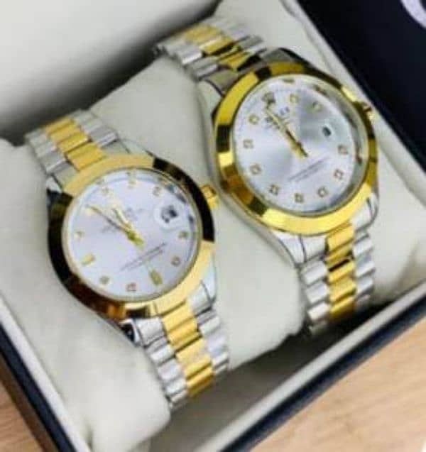 Branded Couple Watches  [different colours] 2