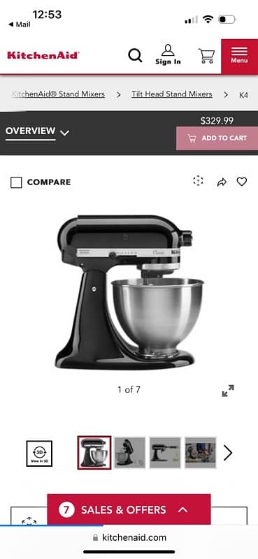 kitchenaid Stand Mixer 0