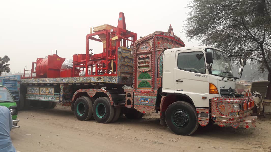 Concrete paver block machine / Concrete Block Machine In Pakistan 16