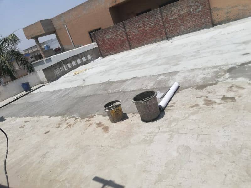 Waterproofing Heat proofing Roof Leakage treatment 5