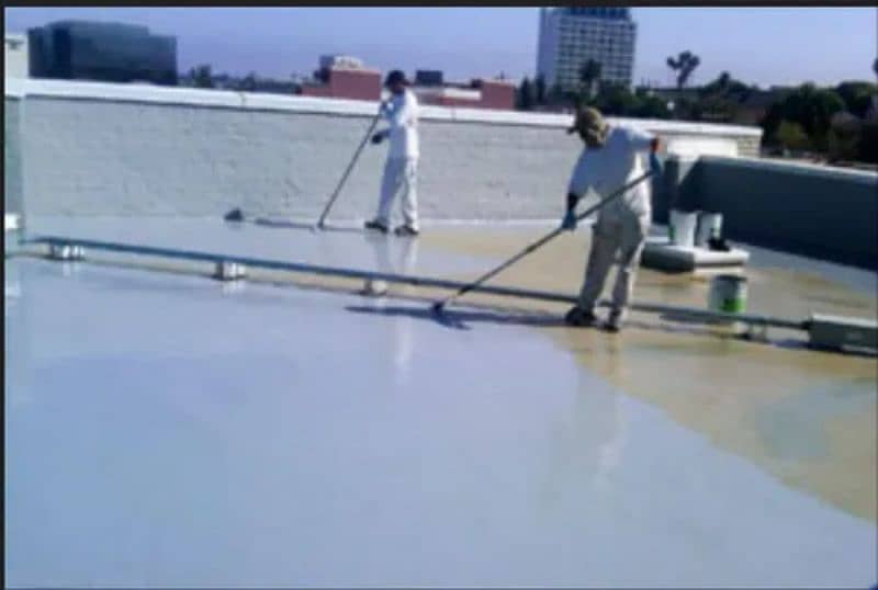 Waterproofing Heat proofing Roof Leakage treatment 13