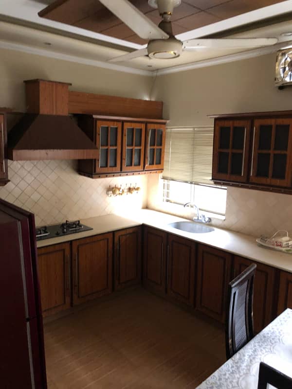 1 Kanal Upper Portion Fully Furnished 3 Bed Tv Lounge Kitchen Store Terrace in DHA Phase 8 Park View 8