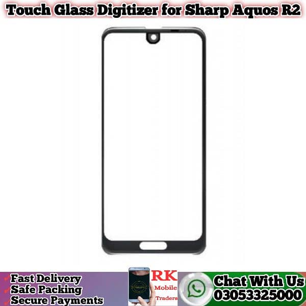 Sharp Aquos R2 Touch Glass Original Wholesale Rate 1