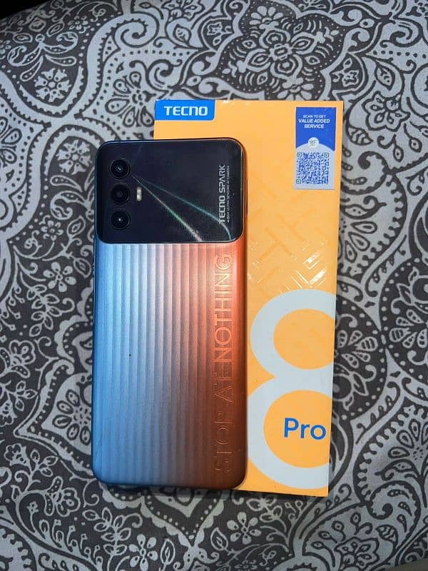 Techno spark 8 pro 0