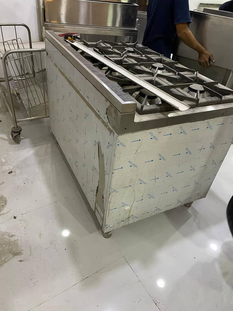 shawarma counter / Hot plate / grill counter / bbq counter for sale 4