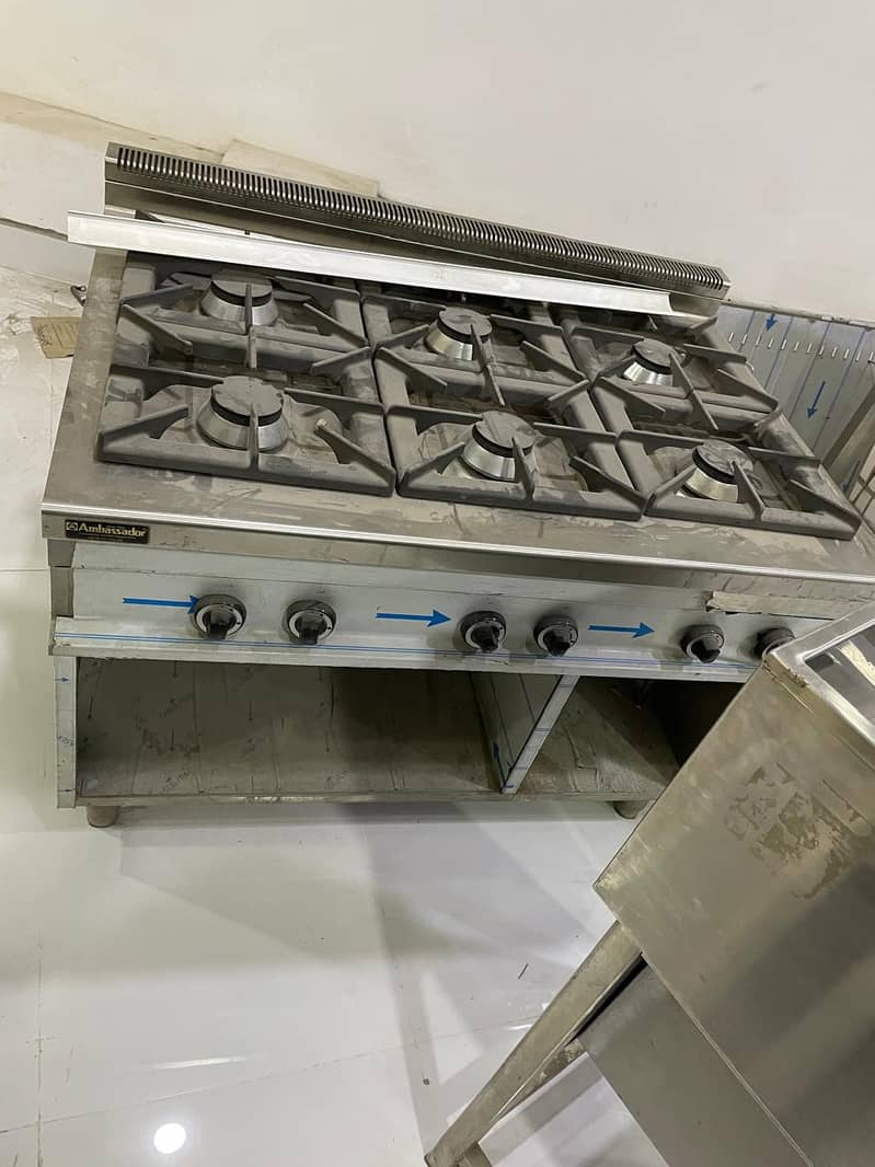 shawarma counter / Hot plate / grill counter / bbq counter for sale 12