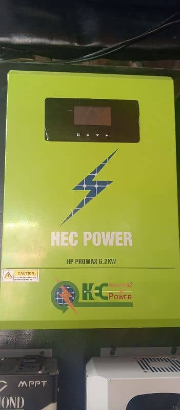 HEC POWER 6.2 kw PV7200w hybrid inverter 2 Year warranty 3Year service 1