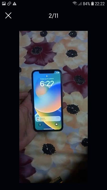 iPhone  x 256 gb non pta 9