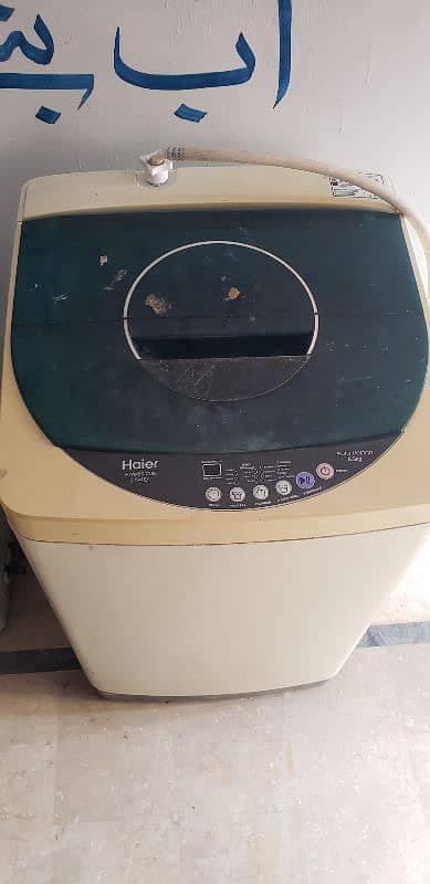 Haier automatic WASHING machine 1