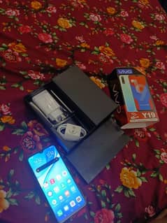 Vivo Y19 8/256 Full Box Complete Accessories Home Use