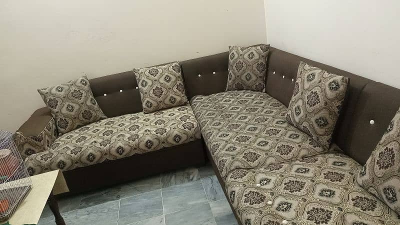 5 seater sofa with cushions 0