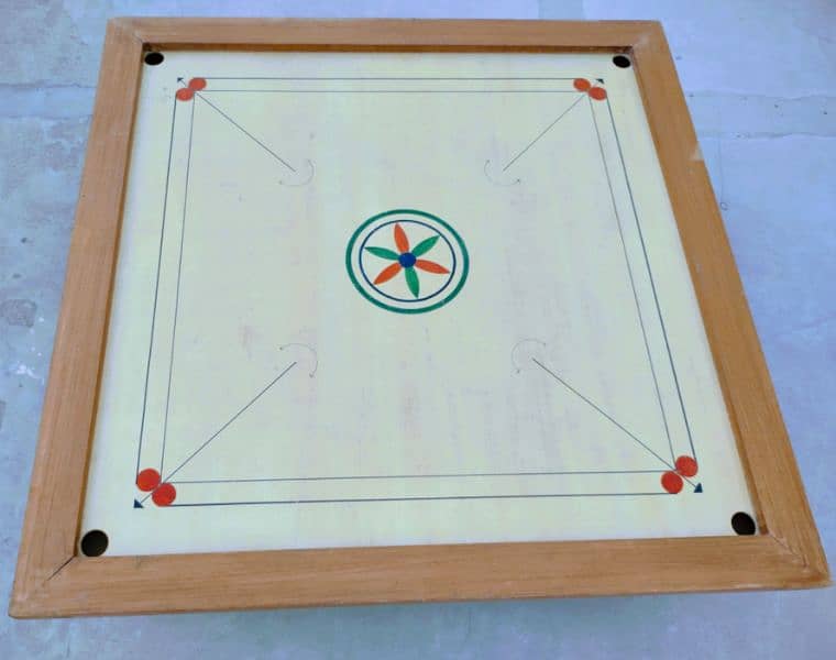 Pure Wooden Carrom Board (Urgent Sale) 0