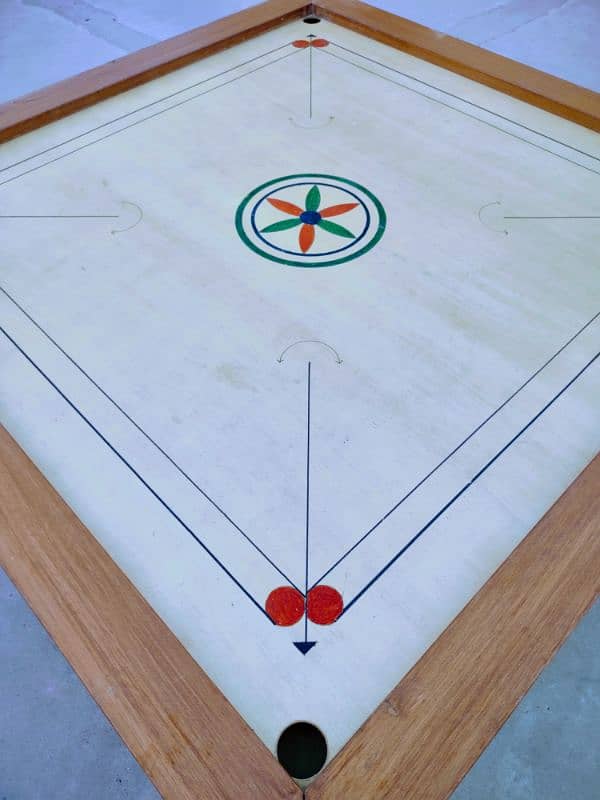 Pure Wooden Carrom Board (Urgent Sale) 3