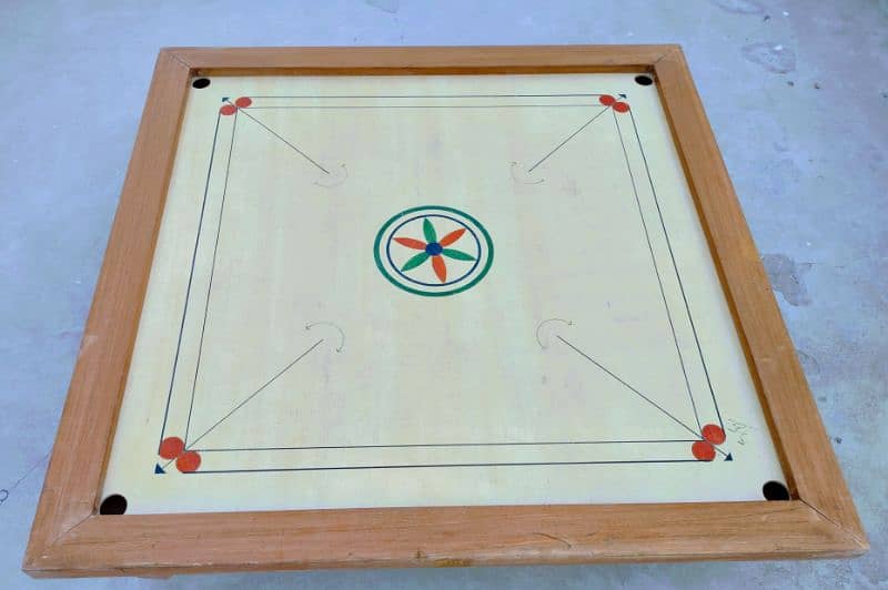 Pure Wooden Carrom Board (Urgent Sale) 4