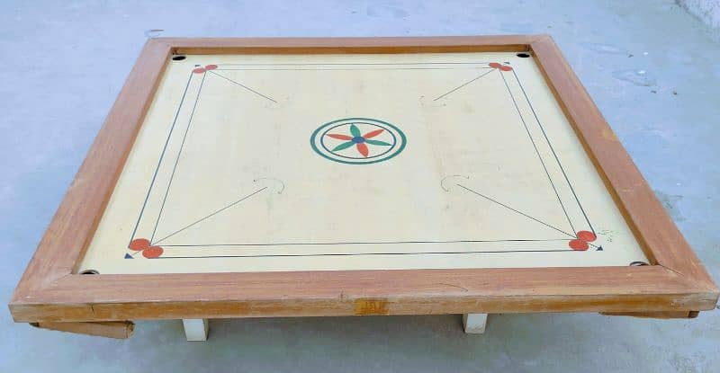 Pure Wooden Carrom Board (Urgent Sale) 5