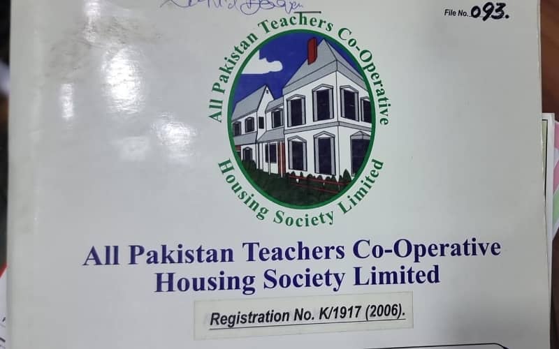 Prominently-Located 120 Square Yards Residential Plot Available In All Pakistan Teachers Co-operative Housing Society 0