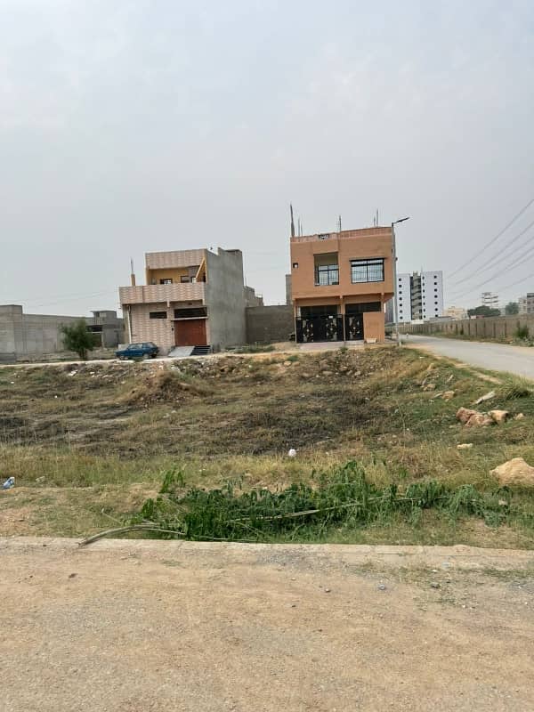 Premium 120 Square Yards Residential Plot Is Available For sale In Karachi 1