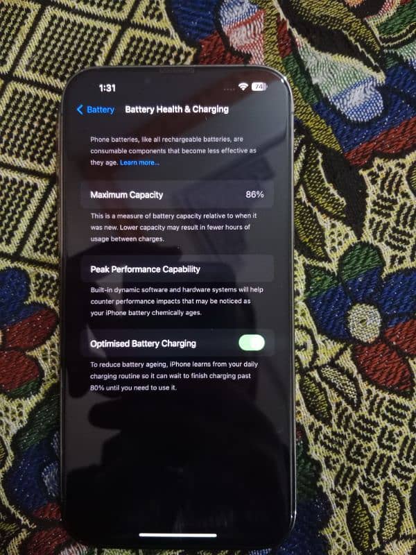 iPhone 13 pro 256gb very good condition 10 by 10 health 87 plz cal 5
