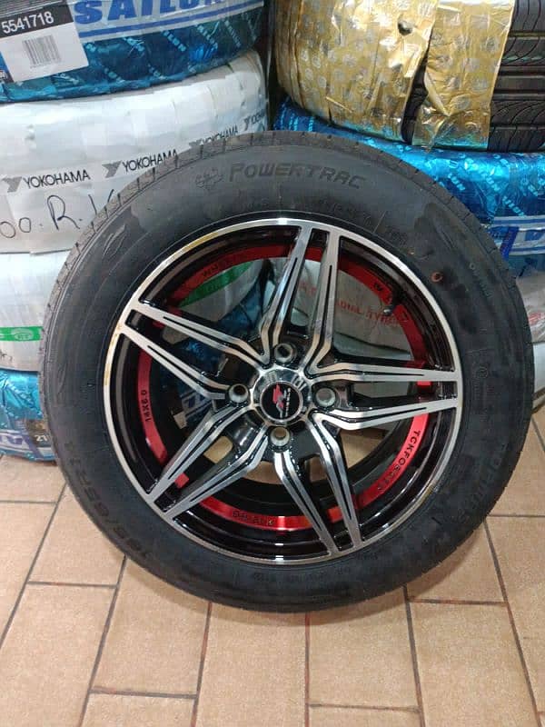 Tyres alloys Rims Available Bridgestone Dunlop Yokohama Sailun General 1