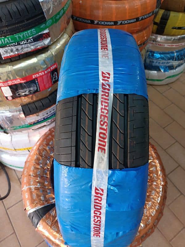 Tyres alloys Rims Available Bridgestone Dunlop Yokohama Sailun General 4