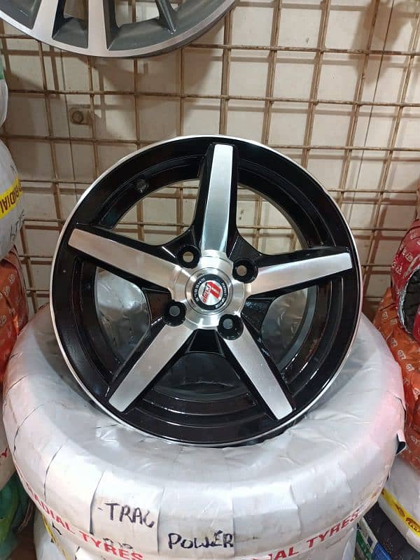 Tyres alloys Rims Available Bridgestone Dunlop Yokohama Sailun General 14