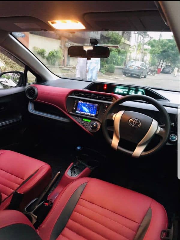 Toyota aqua g soft leather just like a new car 8