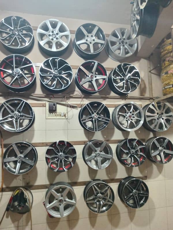 Tyres Rims Dunlop Kumho Yokohama Momo Kenda Arivo General Windforce 18