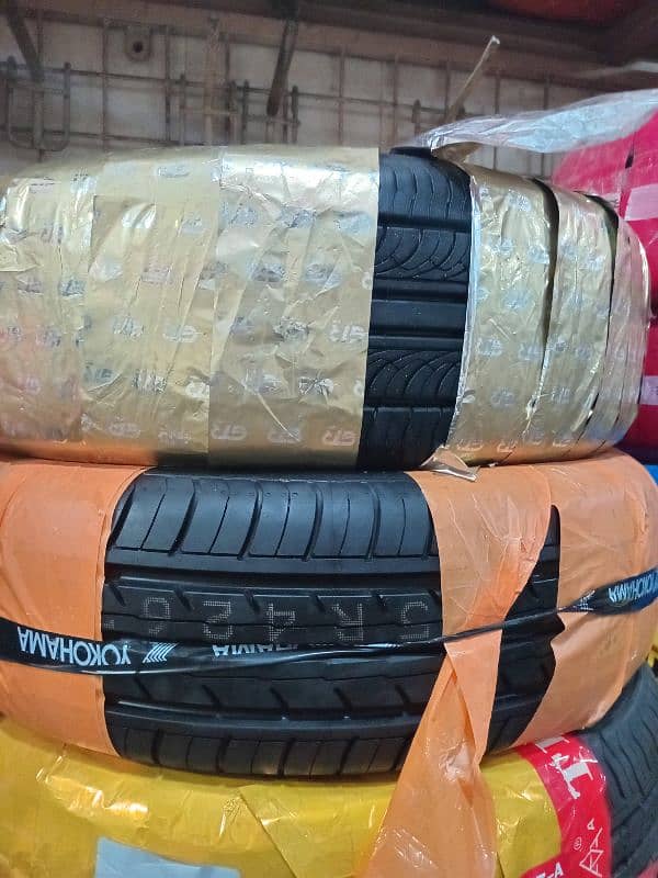 All tyres available Dunlop General Yokohama Sailon Bridgestone 16