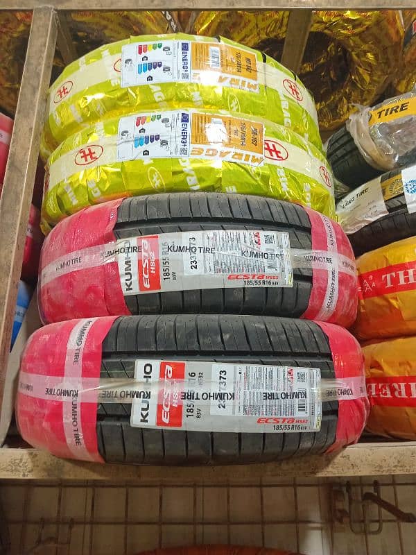 All tyres available Dunlop General Yokohama Sailon Bridgestone 17