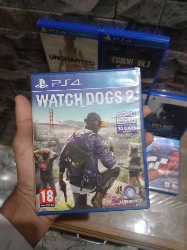 Resident Evil,3,4,8,Last of us,GranTurismo,Uncharted,Watchdogs,Ps4,Ps5 17