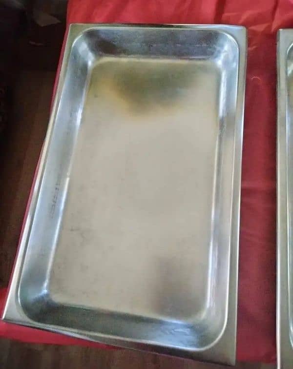 Stailess steel tray for Bakery 0