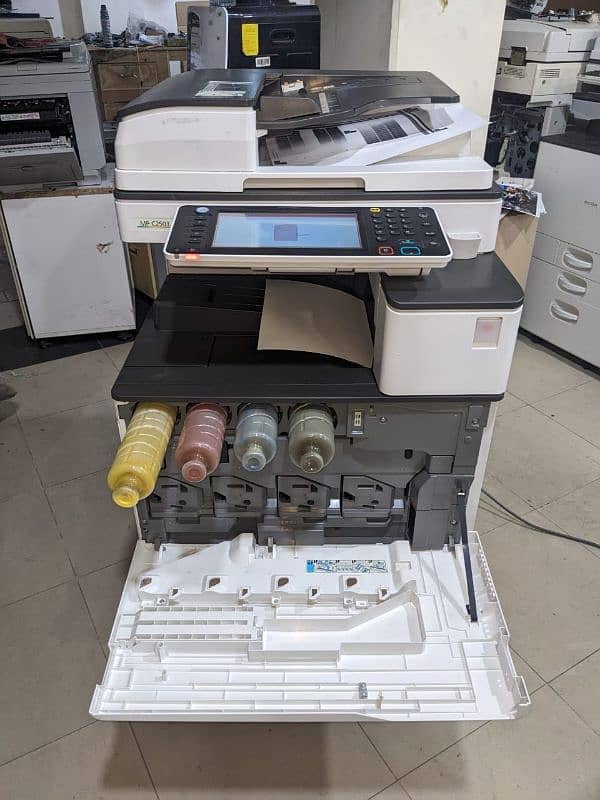 A3 size Colour Multifunction Photocopier Ricoh MPC 2003. 1