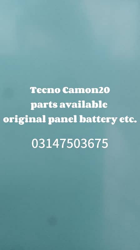 Tecno Camon20 parts 0