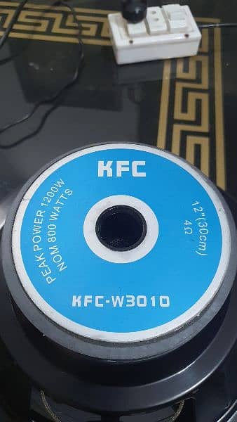 Kenwood 3010 Car Woofer 1